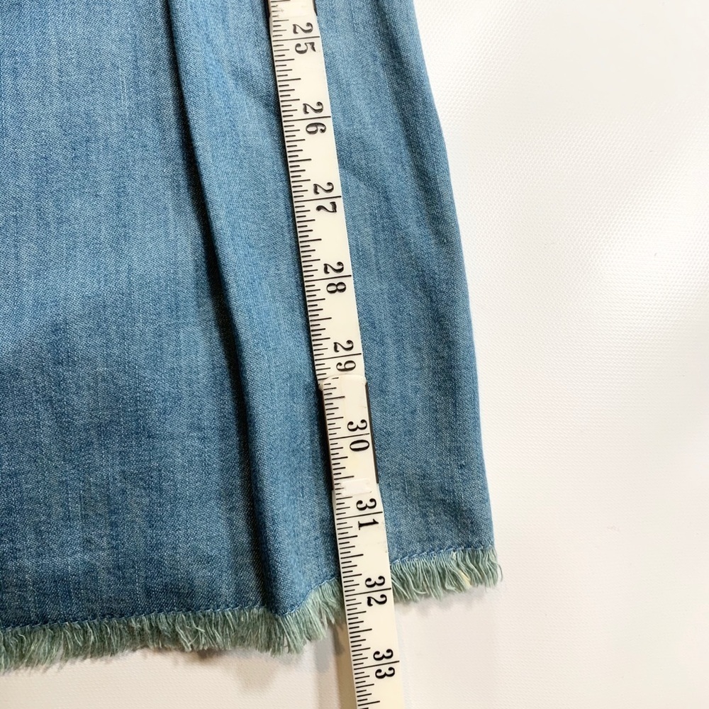 Mossimo Supply & Co Denim Dress XS Raw Hem - Picture 8 of 9
